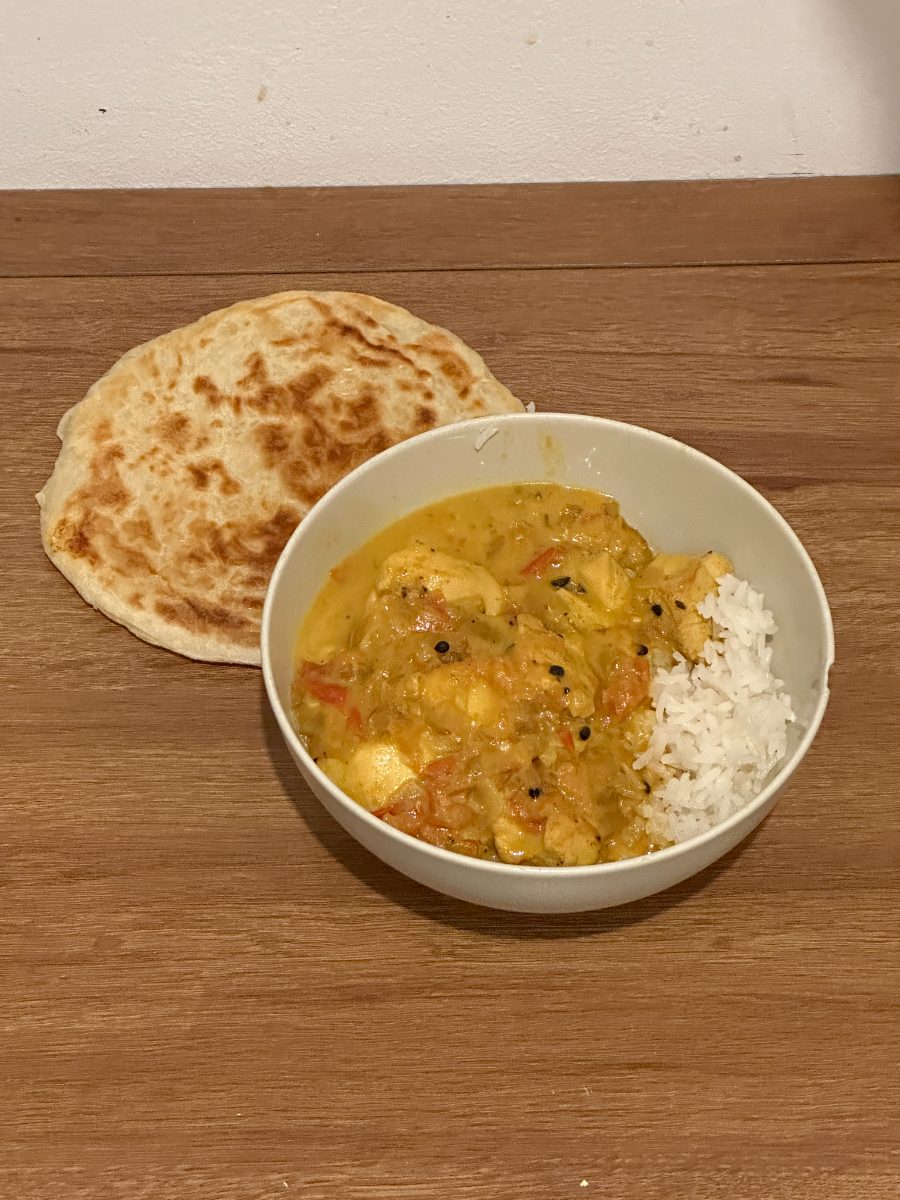 South Indian Coconut Chicken Curry