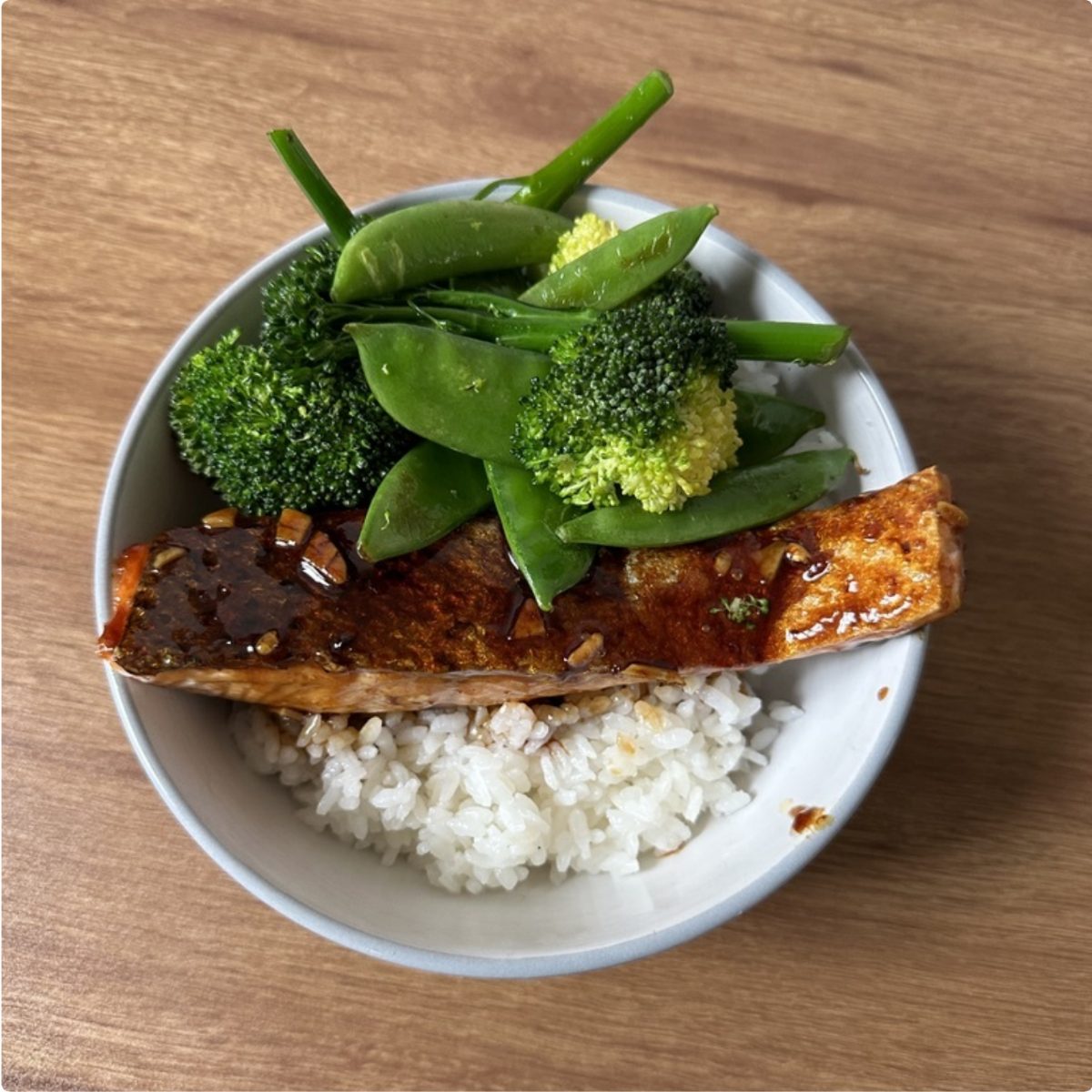 Salmon Teriyaki Rice Bowl